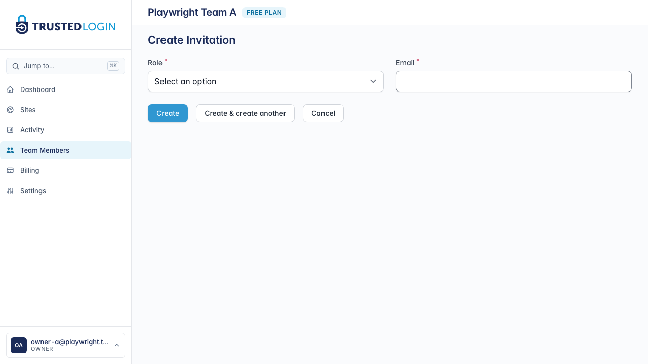 Fill in the invitation