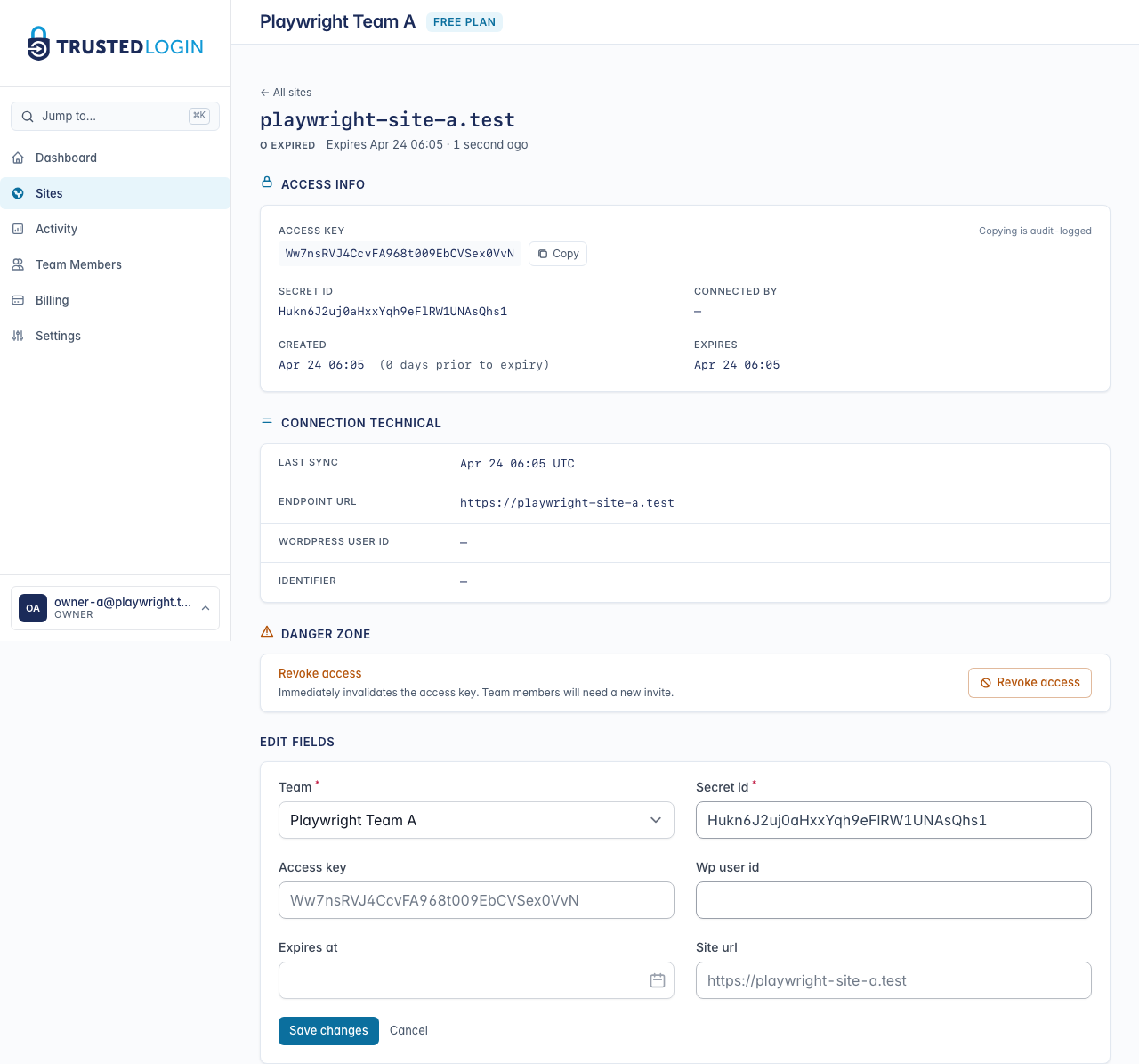 See the full site record