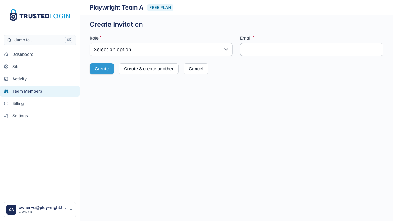 Your teammate accepts the invitation